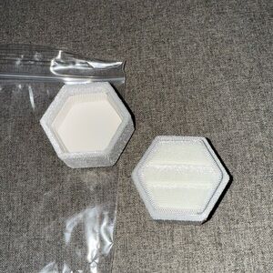 White Hexagon Ring Box for Wedding